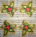 211 Christmas Flowers - 3-ply - CS